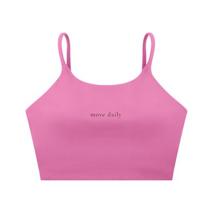 Spaghetti Strap Yoga Sports Bra
