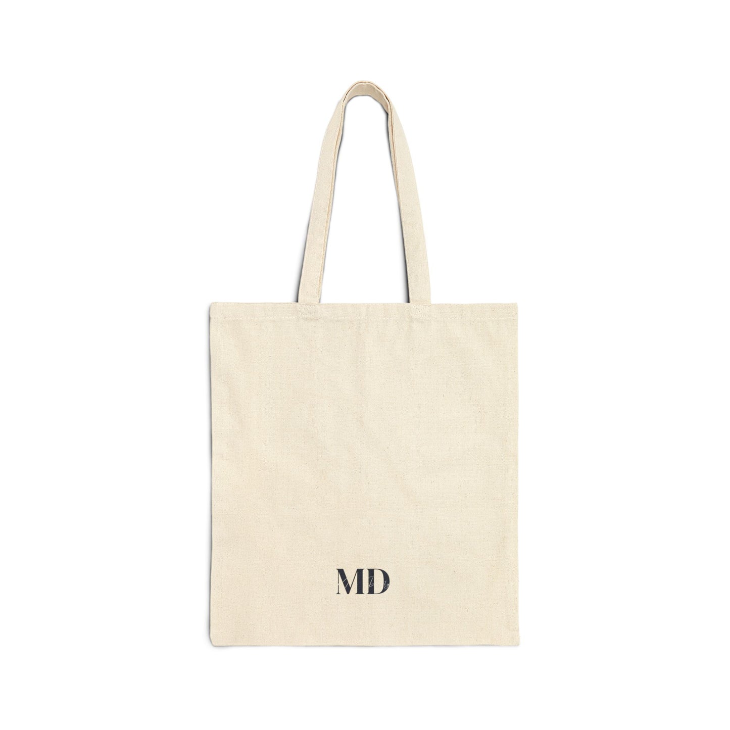 Move Daily Fitness Cotton Canvas Tote Bag