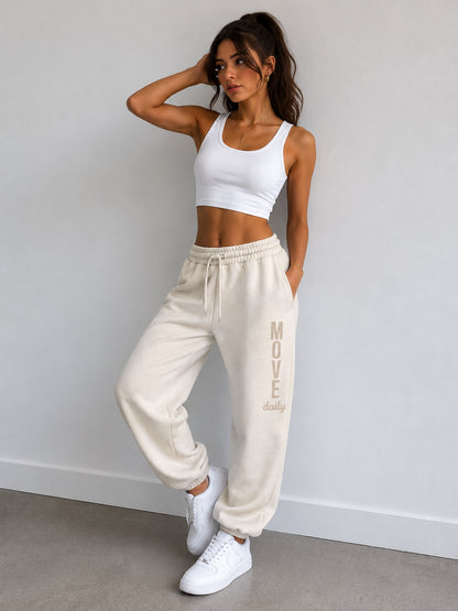 Fleeced Jogger Sweatpants