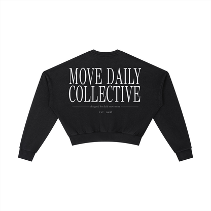 Vintage Washed Cropped Sweatshirt