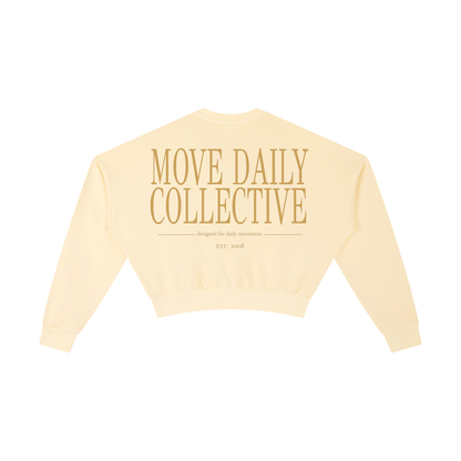Vintage Washed Cropped Sweatshirt