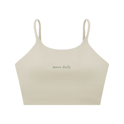 Spaghetti Strap Yoga Sports Bra