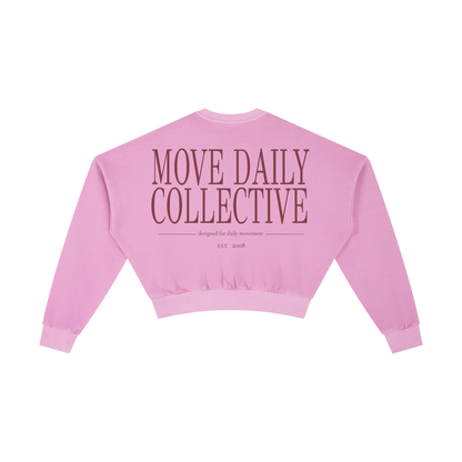 Vintage Washed Cropped Sweatshirt
