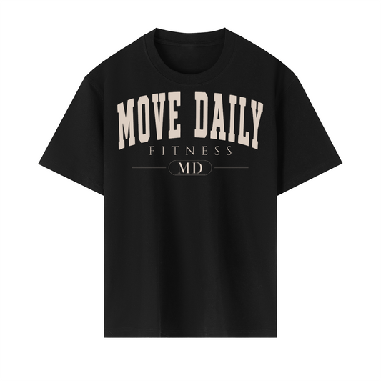 Heavyweight Drop Shoulder Cotton T-Shirt
