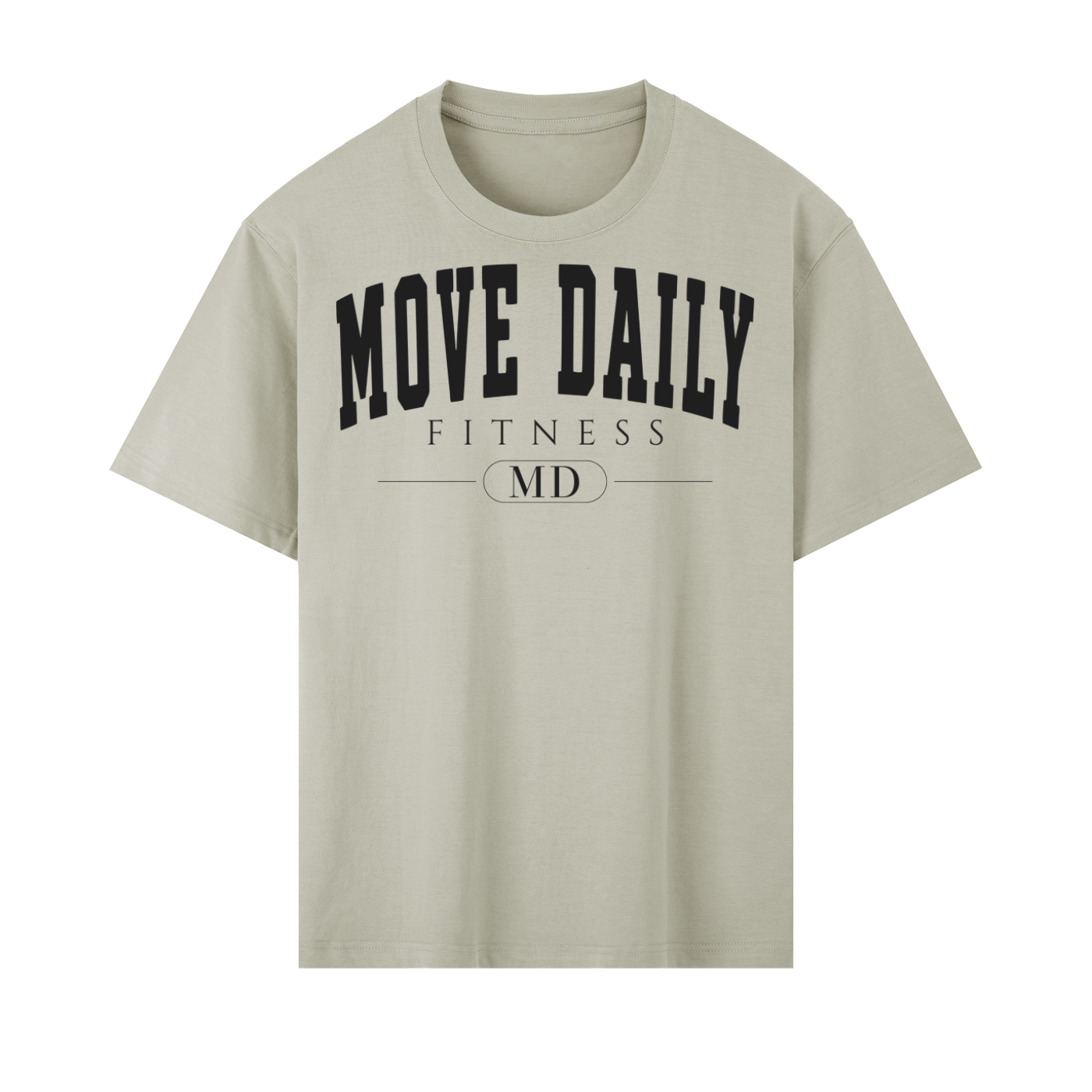 Heavyweight Drop Shoulder Cotton T-Shirt