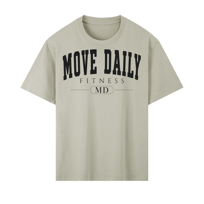 Heavyweight Drop Shoulder Cotton T-Shirt