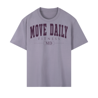 Heavyweight Drop Shoulder Cotton T-Shirt