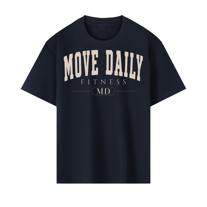 Heavyweight Drop Shoulder Cotton T-Shirt