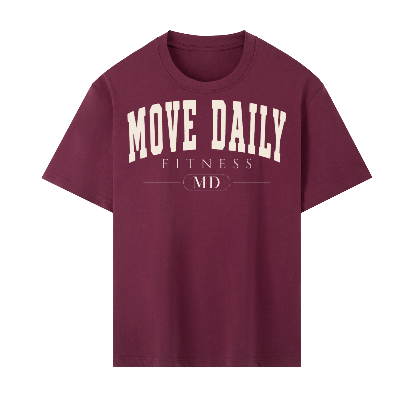 Heavyweight Drop Shoulder Cotton T-Shirt