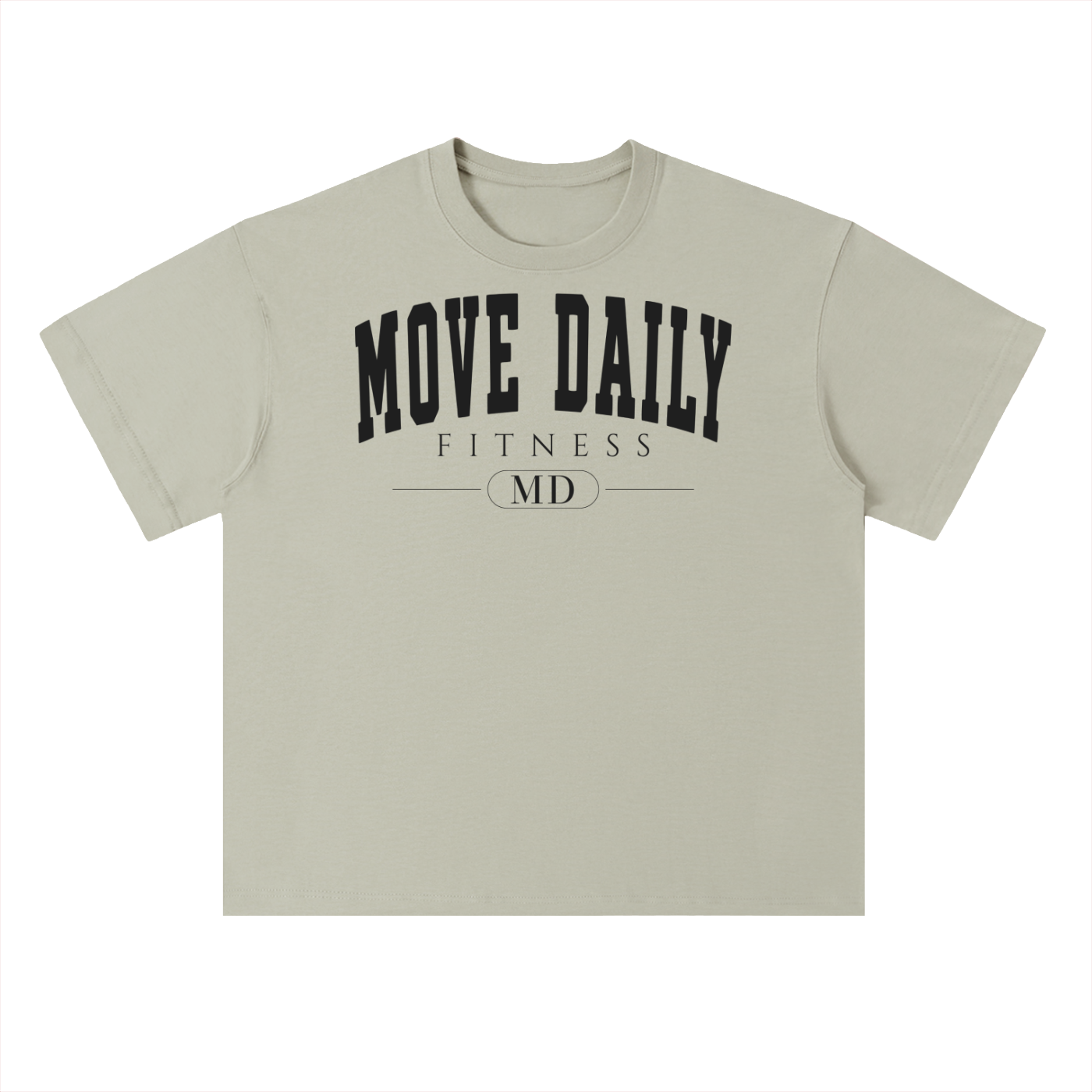 Heavyweight Drop Shoulder Cotton T-Shirt