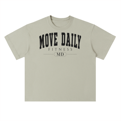Heavyweight Drop Shoulder Cotton T-Shirt