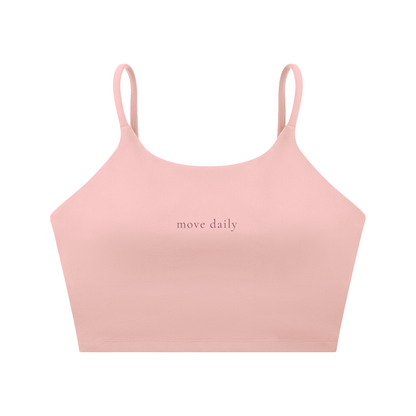 Spaghetti Strap Yoga Sports Bra