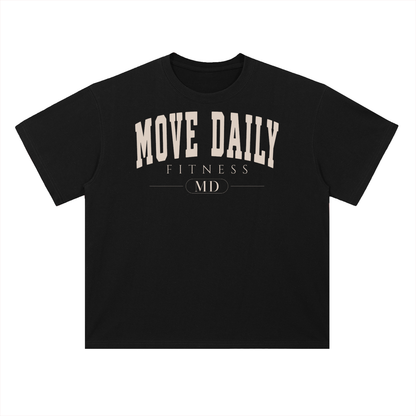 Heavyweight Drop Shoulder Cotton T-Shirt