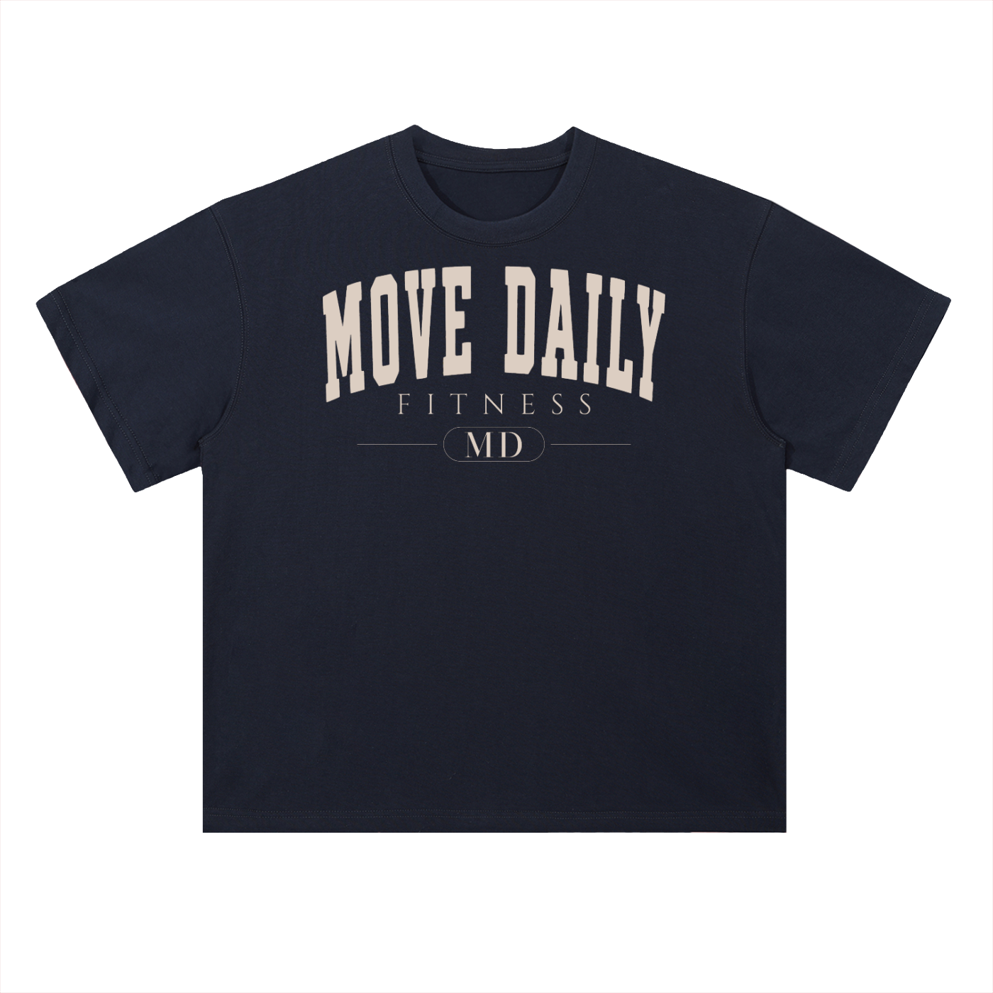 Heavyweight Drop Shoulder Cotton T-Shirt