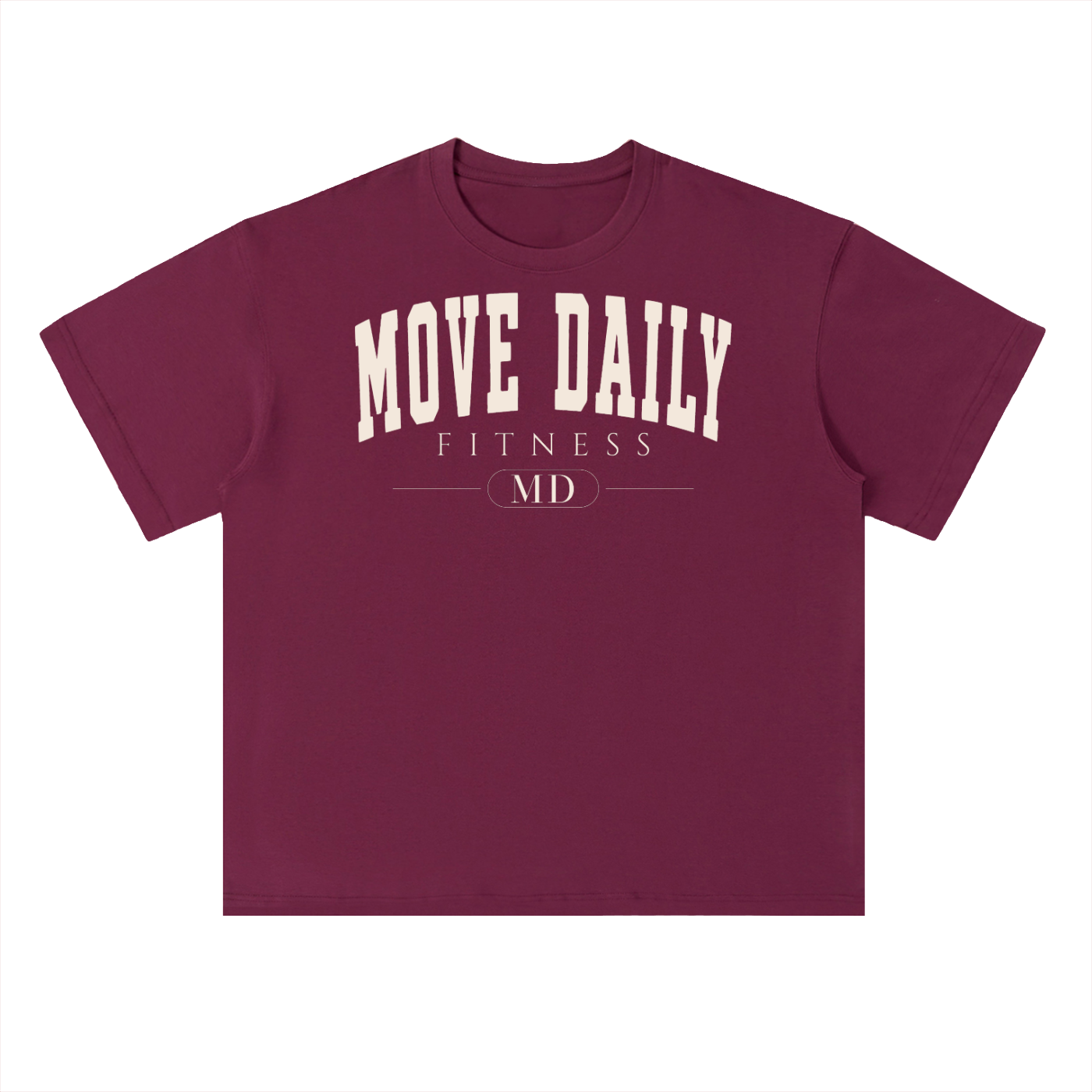 Heavyweight Drop Shoulder Cotton T-Shirt